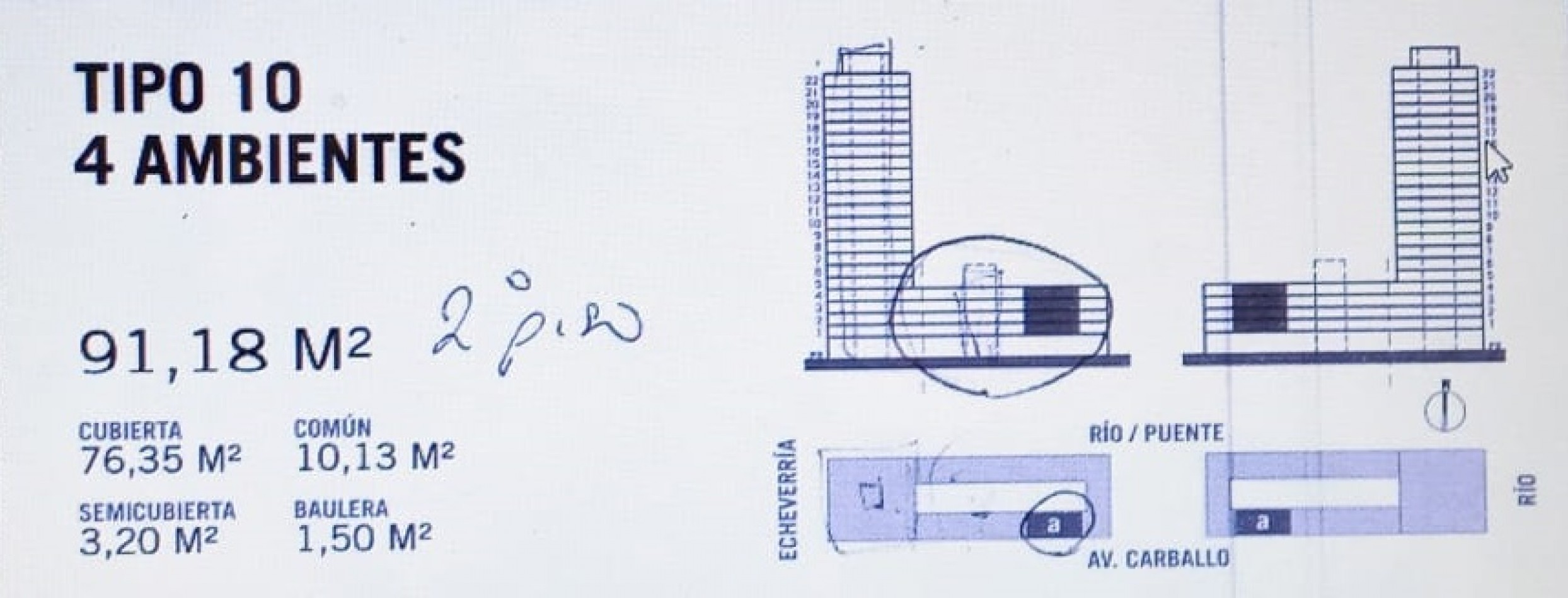 DEPTO.  A ESTRENAR - 3 DORMITORIOS CON COCHERA - PUERTO NORTE