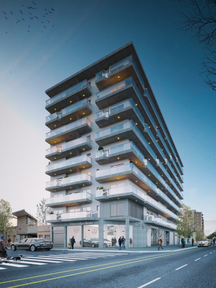 EXCLUSIVO EDIFICIO EN AV. CARBALLO Y RAWSON