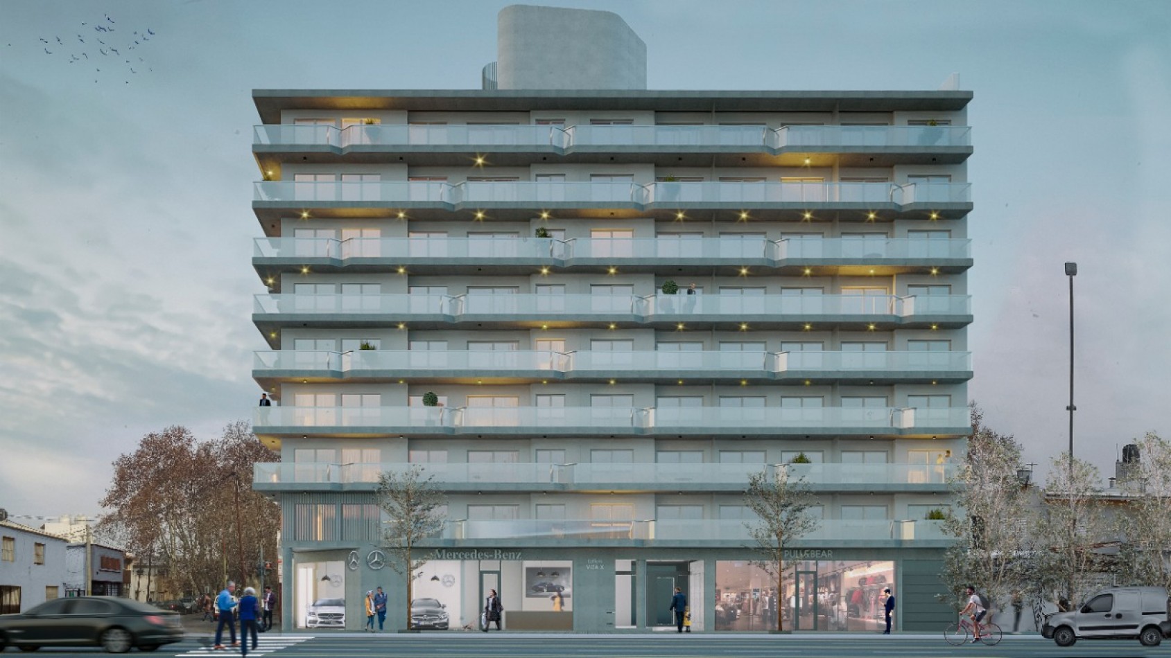 EXCLUSIVO EDIFICIO EN AV. CARBALLO Y RAWSON