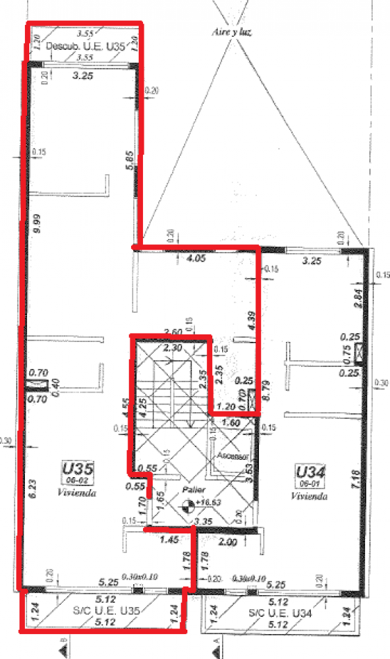 SEMIPISO CON COCHERA