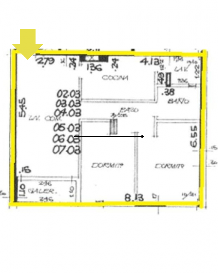 DEPTO. 2 DORMITORIOS